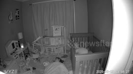 Toddler Climbing Out of Crib Body Slams Sleeping Mom Below