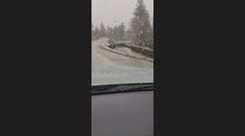 hwy 2 in Wrightwood ca,