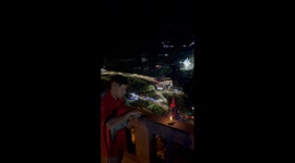 Steel Wool and Flame Christmas Magic