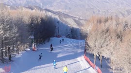 China: China's ski slopes see influx of overseas visitors
