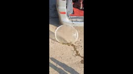 When you have a huge disk of ice, there's nothing else for it...