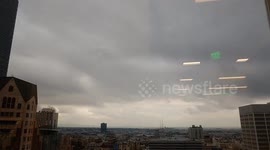 US: Clear Skies Unexpectedly Replace Expected Rain in Los Angeles