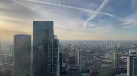 US: Timelapse of A Mesmerizing Sunset Over Highland