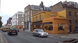 Shining lights of jewellery store Butler & Wilson on Fulham Road in South Kensington - London
