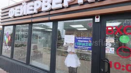 Russia: Fireworks on sale in Volgograd, Russia