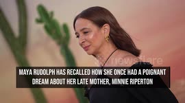 NEWS OF THE WEEK: Maya Rudolph recalls having poignant dream about late mother Minnie Riperton