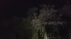 Ontario Canada was ravaged by a boxing day ice store leaving the town covered in ice