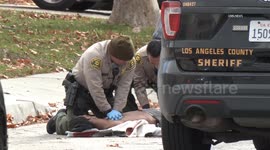 US, Los Angeles: Lancaster Christmas Day Shooting Leaves 1 Dead Multiple Others Injured Graphic Content