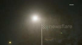 US, Los Angeles: Agoura Hills Overnight Rain