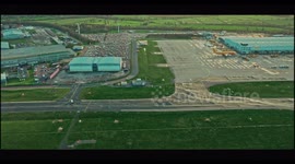 DHL at East Midlands Airport: Experience the Facility Like Never Before (Drone)