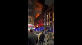 Rooftop Fire Breaks Out at Revolver Hotel in Glasgow’s Merchant City, Roads Closed as Crews Tackle Blaze
