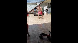 Man hit by collapsing gate during playful slide in Caeté, Brazil