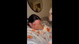 Dog becomes overwhelmed when owner pretends to cry—heart‑melting reaction surprises viewers