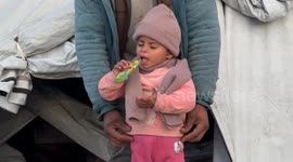 Khan Yunis Tents Damaged By Storms