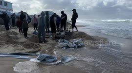 Khan Yunis Tents Damaged By Storms