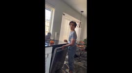 A Sibling Wish Granted: 13-Year-Old's Overjoyed Reaction to Baby Brother!