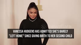 Vanessa Hudgens has barely 'left home' since welcoming second child