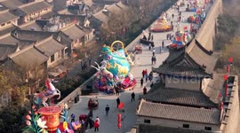 China: Festive spirit spreads across China as New Year approaches