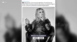 UNCAPTIONED: French actress Brigitte Bardot dies aged 91