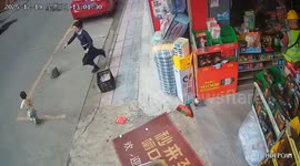 Heart-Stopping Moment: 1-Year-Old Saved from Oncoming Car in Dongguan!