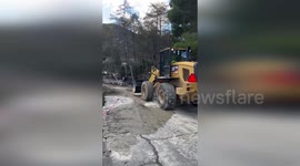 US: Lytle Creek Bridge Under Repair As Crews Race To Restore Access