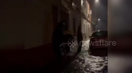 Spain: Heavy Rains Force Evacuations And Rescues Across Valencia
