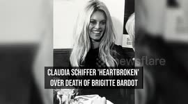 IN CASE YOU MISSED IT: Claudia Schiffer 'heartbroken' over death of Brigitte Bardot