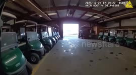 Suspect’s Golf Cart Escape Ends With Arrest