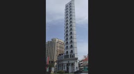 Ultra-Slim High-Rise Stuns Passersby in Melaka City