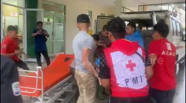 Victims of subsequent flooding in Palembayan, Agam, West Sumatra