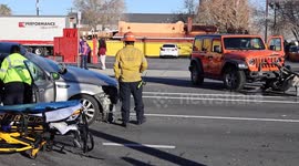 US, Los Angeles: Lancaster Female Transported in Critical Condition After Crash