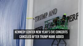 Kennedy Center New Year's Eve Concerts Canceled After Trump Name Added