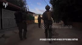 Israeli Security Forces Seal Home of Suspected Attacker During Operation in Kabatya