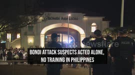 Bondi Attack Suspects Acted Alone, No Training in Philippines
