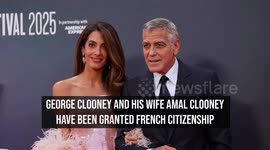 IN CASE YOU MISSED IT: George and Amal Clooney granted French citizenship