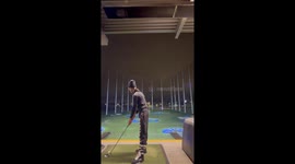 Golfer Hits Himself in the Head