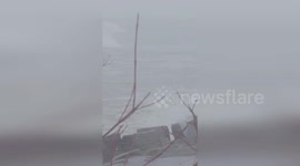 US: Violent Winds And Seiche Turn Lake Erie Into Churning Fury In Ohio