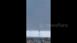 Spain: Rare and Powerful Tornado Hits Puerto de Mazarrón