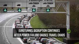 Eurotunnel Disruption Continues After Power Failure Causes Travel Chaos