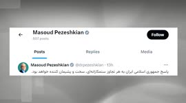 China: Iranian president warns of 