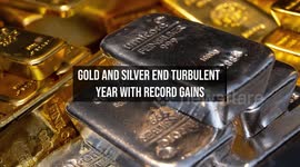 Gold And Silver End Turbulent Year With Record Gains