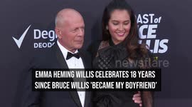 Emma Heming Willis celebrates 18 years since Bruce Willis 'became my boyfriend'