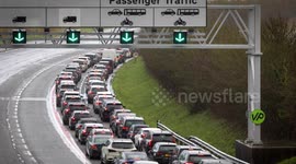 UNCAPTIONED: Eurotunnel Disruption Continues After Power Failure Causes Travel Chaos