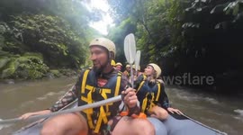 Spiders Join in on White Water Rafting Adventure