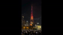 UAE: Dubai Welcomes New Year With Burj Khalifa Fireworks