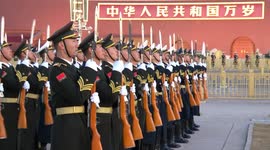 China: Proud citizens greet new year gather at China's national flag-raising ceremony