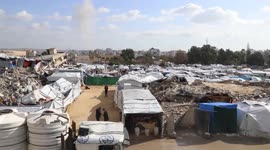 Displaced Palestinians pin New Year’s hopes on recovery amid uncertainties