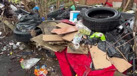 UK: Rubbish piles line the streets of Birmingham as the city enters the New Year