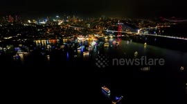 Thousands welcome New Year in Istanbul with celebrations across city (2)