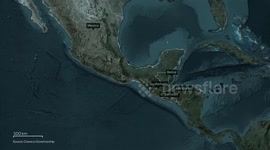 MOTION GRAPHIC - At 13 dead, 98 injured after train derails in southern Mexico